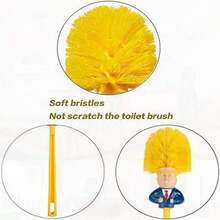 Funny Toilet Brush For Prank & Cleaning, Make Toilet Great Again With Commander In Crap (Thumb Up Toilet Brush) - 豎起大拇指 - 查看 5