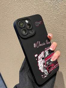 Una funda de protección para cámara TPU con diseño de coche de moda, compatible con las series Apple y - Multicolor - Ver 3