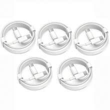 1/3/5pcs 60W PD Fast Charging 3.3ft/100cm High-Efficiency Data Transfer Cable Compatible With IPhone 16 Series, IPhone 17 Pro Max/17 Pro/17 Plus/17, IPhone 16/15, S25/S24/S23/S22/S21 Ultra Plus, Series Nan - White - View 8