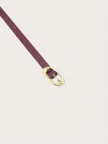 1/2pcs New Women's Belt, Women's Slim Fit, Thin Belt Decoration, Dress, Sweater, Shirt, Women's Waist Accessories, Vintage Belt