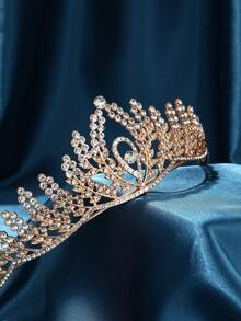 Women & Girls Crown Headpiece - Bridal, Wedding, Prom, Birthday & Christmas Crown Gift