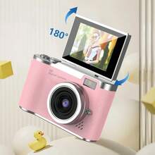 8倍数码变焦数码相机，适合Vlog拍摄，2.4英寸IPS屏幕，可充电，专业摄影相机，适合青少年和摄影新手，带读卡器、OTG功能，支持拍照、录像和网络摄像头，是感恩节、圣诞节和新年理想的礼物。 - YJH-LK-007 - 查看 12