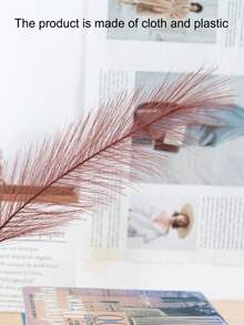 5 قطع/10 قطع عشب صناعي من الخيزران الأنيق بطول 43 سم، مصنوع من قماش بولي إستر ناعم وسريع الجفاف، قابل للثني والاسترداد، مناسب لديكور الربيع وعيد الحب والطراز الشمالي الحديث والأسلوب البوهيمي، يمكن استخدامه لديكور المنزل والمزهريات والأعراس والحفلات وغرف المعيشة والطعام والنوم وديكور عيد الميلاد - عنابي اللون - مشاهدة 6