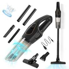 Bezprzewodowy odkurzacz, ręczny odkurzacz 2 w 1, przenośny i lekki odkurzacz, odpowiedni do czyszczenia podłóg/dywanów/sierści zwierząt/samochodów, narzędzie do czyszczenia sof
