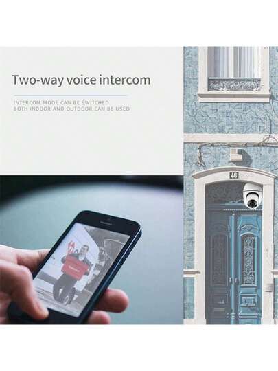 1pc/ 2.4G WiFi Security Camera AI, 360° View, Remote Monitoring, Two Way Audio, Mobile App Control Ideal Home Business Security, Indoor/Outdoor Surveillance view 6