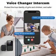 Wireless Outdoor Doorbell Camera 2pcs Set, Wireless Doorbell With Camera Connection Function, Smart Doorbell With Indoor Receiver, Two-Way Audio, Real-Time Alarm, Night Video Doorbell, Suitable For Home, Office, Hotel, Only Supports 2.4G WiFi - màu đen - Xem 2