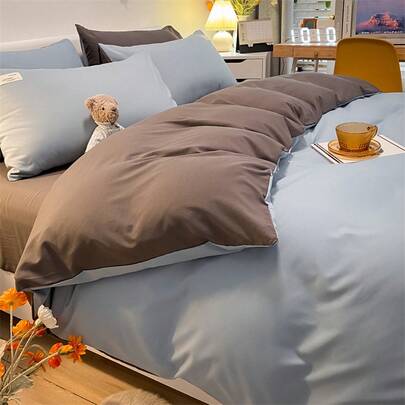 おしゃれな4点セット 和風  コットンシーツ 掛け布団カバー 学生寮 3点セット 卸売 起毛