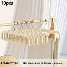 20/10/5/1 Stück Samt Hosenbügel, Kleiderständer Samt Hosenbügel mit 360° drehbaren Haken, platzsparender Kleiderschrank Organizer, rutschfeste Beschichtung, multifunktional für Jeans, Schals, BHs und Handtücher Aufbewahrung und Aufhängen - Verschiedenfarbig - Übersicht 13