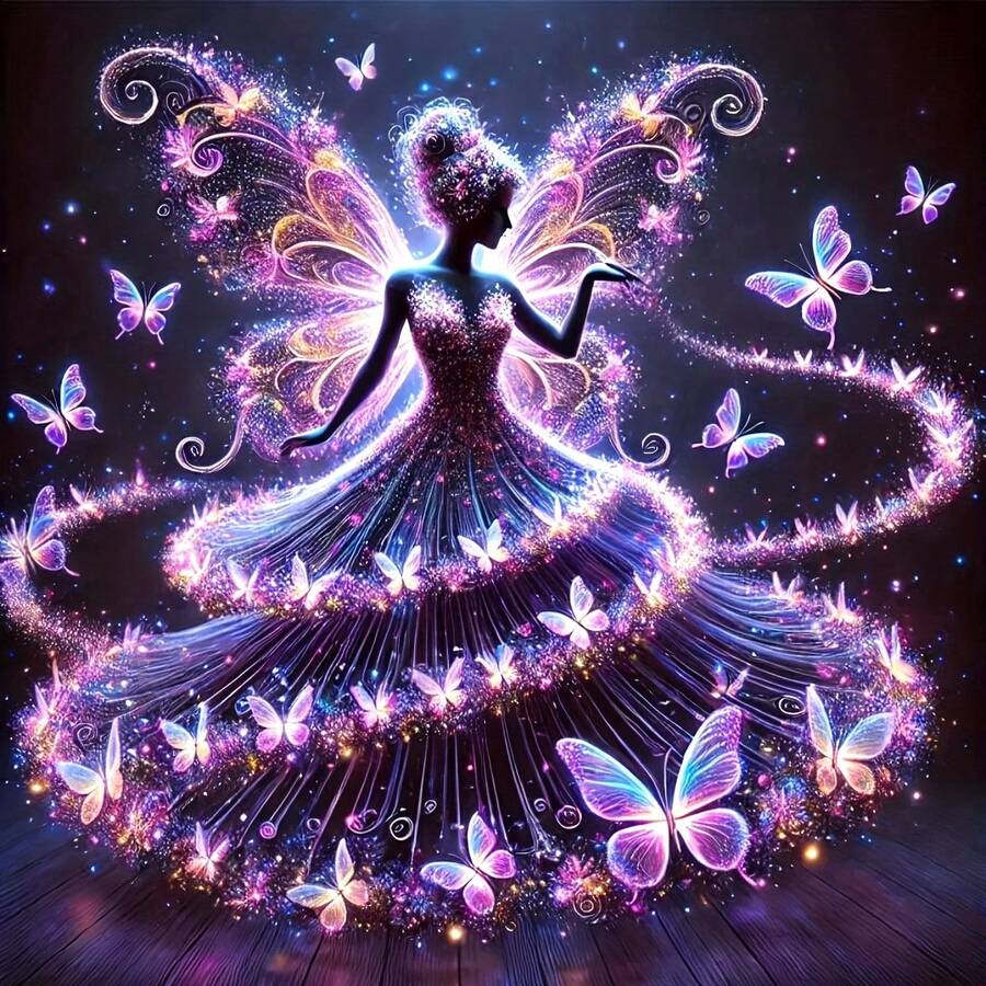 5D Square Diamond Painting Full Artificial Diamond Mosaic Painting Kit For Beginners, DIY Diamond Painting Gem Art Home Wall Decor Gift