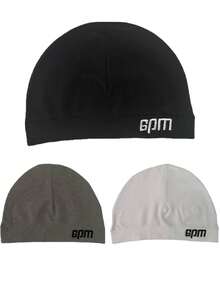 星星刺绣骷髅帽 轻盈柔软弹力透气针织帽 男士户外运动徒步露营旅行跑步街头休闲时尚全季舒适日常头饰秋季装饰 - A - 查看 11