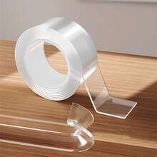 Transparent Edging Protective Anti-Collision Strips, Thickened & Widened, Glue-Free Home Use Table Corner Protection Cover, Wall Corner Soft Pad - Clear - View 4