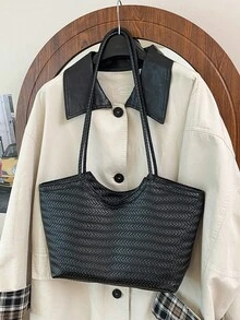 Borsa a spalla semplice di grande capacità per donne, novità 2025