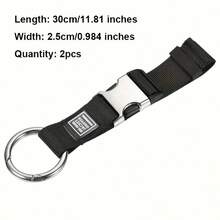 Adjustable Luggage Strap, Metal Seat Belt Release Buckle, Luggage Travel Accessory, Convenient To Carry, Suitable For Outdoor Travel Suitcases, Backpacks And Shoulder Bags