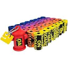 Bolsas a bordo para perros | Bolsas de basura para perros fuertes y a prueba de fugas | 9 x 14 pulgadas, 600 bolsas azules (3203940071)(600 Bags Arcoiris (Rainbow)) - Tipo 1 - Ver 2