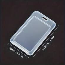 Soporte de tarjetas impermeable y duradero - Protege tarjetas de crédito, bancarias y de transporte de daños. Adecuado para uso en la oficina, tarjetas de comida, portadores de tarjetas de identificación