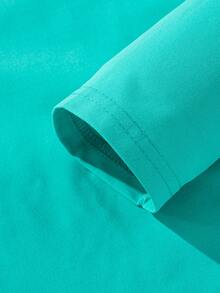 Men's Solid Color All-Match Long Sleeve T-Shirt, Casual Versatile Spring/Autumn