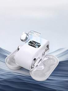 真無線夾耳式睡眠耳機，附智慧耳塞，Hi-Fi Dolby 低音藍牙 6.0 耳夾式耳機，HD 立體聲通話，相容 Android，運動耳夾式耳機 - 問16 - 查看 2