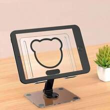 360° 可旋转平板电脑支架、多角度可调节和可折叠平板电脑支架、可调节桌面手机支架、便携式支架 - 均碼 - 查看 7