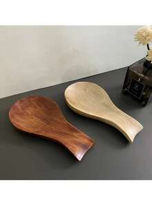 1 pieza Estante de cucharas de madera, soporte resistente al calor para utensilios de cocina, organizador de herramientas de cocina para cucharas, espátulas, brochas, cucharones, etc.