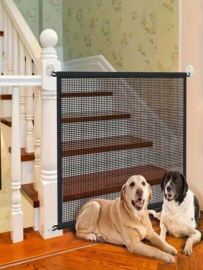A Pet Isolation Fence, Balcony, Cat Isolation Net Fence, Indoor Barrier Safety Protection, No Drilling Installation, Chicken And Duck Net, Pet Fence, Isolation Fence, Indoor And Outdoor Safety Protection / All-Season Universal Pet Isolation Fence, Suitable For Cats And Dogs, No-Drill Isolation Net, Indoor And Outdoor Safety Protection, Isolation Belt.