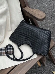 Borsa a spalla semplice di grande capacità per donne, novità 2025