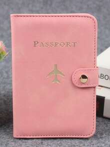 Ví đựng hộ chiếu Phụ kiện du lịch tối giản - Đựng hộ chiếu tiện lợi nhiều thẻ PU - Khóa bấm Họa tiết máy bay Vật dụng ngày lễ Đồ dùng du lịch Ví đựng hộ chiếu Phụ kiện du lịch Trang phục công sở giản dị dành cho nam và nữ Đồ dùng du lịch thiết yếu khi đi du lịch và trở lại trường Làm quà tặng Gia đình Bạn bè Người yêu - Nhiều màu - Xem 12