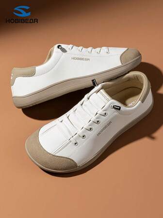 HOBIBEAR Wide Toe Box Minimalist Barefoot Shoes, Single-Strap Design, Unisex, Simplistic & Breathable, Comfortable Trail Running Shoes, PU Leather Upper