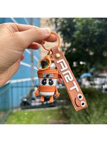 1PC "Shan Hai Jing" Character Mini Statues Keychains, Cartoon Plush Pendants, Silicone Car Keychains, Interesting Bag Accessories, Decorations, Fun School Decorations, Halloween Accessories, Teacher's Day Gifts, Christmas Gift Ideas,Brainrot,Brainrot