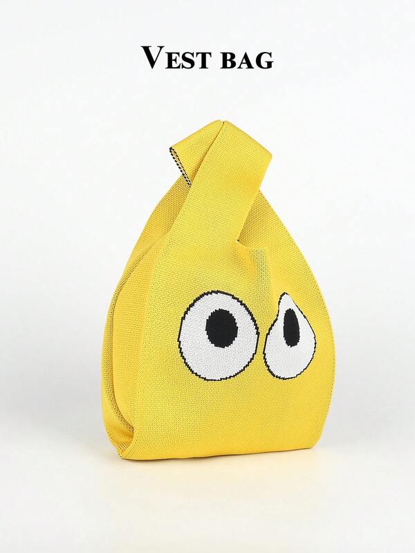 1pc Fashion Casual Tote Bag, Suitable For Daily Use, Vacation, Commuting, Shopping, Photography, Outdoor, Camping, Hiking, Back To School, Travel, Holiday, School, Women, Girls, Mothers, All Seasons