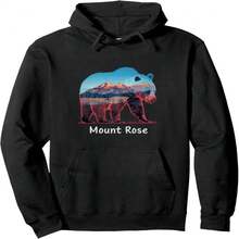 Hiking Camping Mount Rose National Park Pullover Hoodie - 黑色 25 - 查看 1