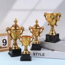 金奖奖杯塑料模型小奖杯舞蹈比赛工艺纪念品优胜者颁奖奖杯玩具