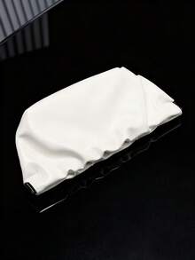 1pc Portable Spring Cloud-Shaped Eyeglasses Case, Large Capacity PU Leather Fashion Glasses Pouch, Women Fashion Storage Bag, Daily Use - Multicolor - View 8