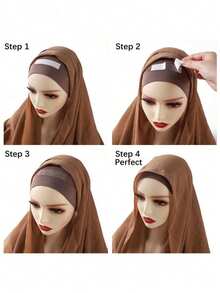 36pc/Set Hijab Tape Accessories Hijab Pins Shape Style Perfect Easy To Wear Casual Hijab Hack Anti-Slip Double Sided Tape Hijab Accessories