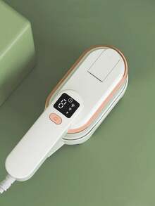 OBOVAY 1 Plancha de mano colgante, plancha de vapor, eliminación rápida de arrugas en la ropa, vapor presurizado potente, 3 modos de planchado ajustables, planchado de vapor a alta temperatura, mango giratorio 180°, plancha con base a alta temperatura 2 en 1, planchado colgante/plano 2 en 1, plancha de 1400W de alta potencia, gran capacidad del depósito de agua, pantalla digital inteligente, apta para uso doméstico, viajes, autocaravana, plancha para dormitorio