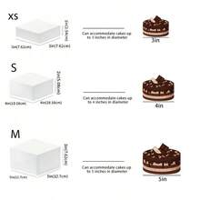Senmeo 6Pcs Buffet Risers, Food Risers For Buffet Table, Acrylic Display Risers With Hollow Bottom, Food Display Stand For Party Jewelry Dessert Figures - White - View 8