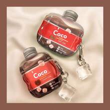 创意 3D 苹果无线耳机防摔保护壳 适用于 无线耳机壳 防刮防震 - 無色 - 查看 2