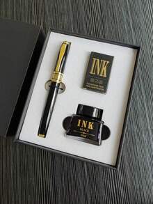 [Custom] Provide 1pc High Quality Custom, High-Quality Heavy Metal Feel, 0.5 Tip Steel Pen, With 1pc Gift Box Pocket Clip - Smooth Writing, Refillable Medium Nib, Comes With 2pcs Refills, Elegant Gift Box, Personalized Business Gift - Unique, Thoughtful Pen Gift Set For Coworkers, Friends, Family, Christmas, Back To School, Graduation, Father's Day, Thanksgiving, Valentine's Day, Mother's Day, Teacher's Day - Multicolor - View 66