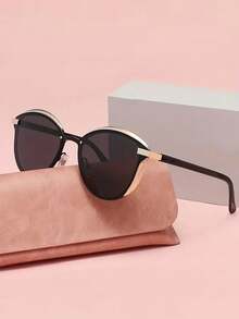 New Fashion Polarized Sunglasses, Slim Face Design, Elegant & Stylish PC (Polycarbonate) Unisex Sunglasses, Suitable For All Seasons
