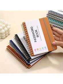 1 Compact Password Notebook, Minimalist Design With Advanced Address & Password Management Features, Quickly Access Website Logins, Ideal For Home, Office, Computer, Holidays, Back To School Gifts