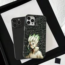 D-Dr S-Stone Phone Case Compatible With  16,15,14,13,12,11,Mini,Pro,SE,MAX White Matte Shockproof Cover Compatible With  17 Case,  17 Pro Case,  17 Pro Max Case - Z1 - Visualizzare 2