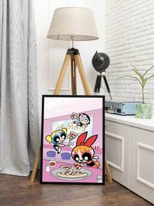 WB 1pc Unframed, Boating On The Lake Poster Home Decor Painting Pop Art Graffiti Canvas Print, Art, Graffiti, Street Graffiti Wall Art, Square Canvas