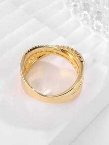 1pc Fashionable Möbius Ring For Women's Daily Wear