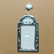 极简主义波尔卡圆点星星全息卡夹、偶像粉丝卡、学生证、礼品卡、展示配件 - 彩色 - 查看 7