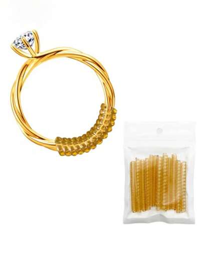 Ring Adjuster "Invisible Ring Size Adjuster "Invisible Ring Size Adjuster For Loose Rings - Anti-Slip Fit For Daily Wear, Cooking & Sports, No Resizing Needed, Soft & Comfortable Ring Adjuster