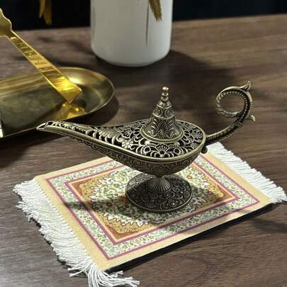 复古阿拉伯香炉，精美黄铜香座，沙特阿拉伯家居装饰及节日礼品，节日，节日装饰，节日摆设，装饰品