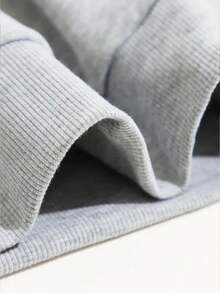 Women's Y2K Style Burgundy Sweater With Bold White 'Bench' Letter Print - Long Sleeve Crew Neck Pullover Sweater With White Cuffs And Hem, Suitable For All Seasons Casual And Semi-Formal Wear, Layerable (Machine Washable) - Minimalist Aesthetic, Y2K Fashion Letter Print Sweater, Fashionable And Comfortable, Suitable For Layering Or Wearing Alone, Elegant Modern Design With 'Bench' Letter, High-Quality Women's Winter Sweater, Oversized Sweater, Women's Winter Sweatshirt, American Women's Sweater, Embroidered Sweatshirt 2025 - 灰色 - 查看 4