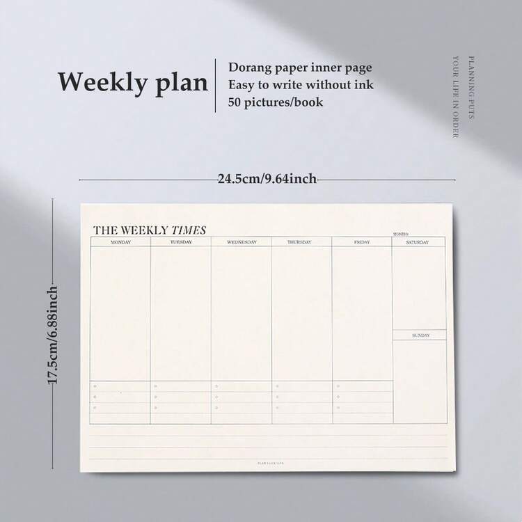 مخطط شهري 2025، دفتر جدول يومي للانضباط الذاتي، خطة تعلم، إدارة الوقت، قائمة مراجعة، مناسب للطلاب، موظفي المكاتب، المتقدمين للامتحانات، المهنيين الشباب، المستقلين. قابل للاستخدام في الحرم الجامعي، المكتب، الدراسة، المنزل، المقهى - دفتر مخطط قابل للتمزيق - مشاهدة 11