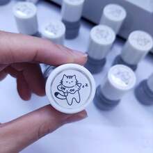 Cute Cat Stamp Set - Fun Cartoon Cat Design Stamps, Suitable For Crafting And Scrapbooking Decoration