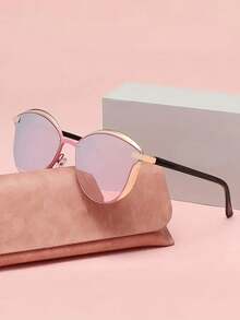 New Fashion Polarized Sunglasses, Slim Face Design, Elegant & Stylish PC (Polycarbonate) Unisex Sunglasses, Suitable For All Seasons