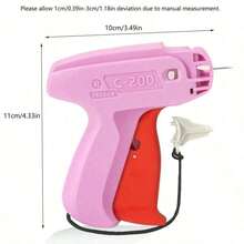 Mini Stitch Gun For Clothes Upgraded Fine Stitcher No Jam Quick Fix Sewing Tool 6 Needles 1000 Black 1000 White 5mm Fasteners YMOB - Nhiều màu - Xem 4